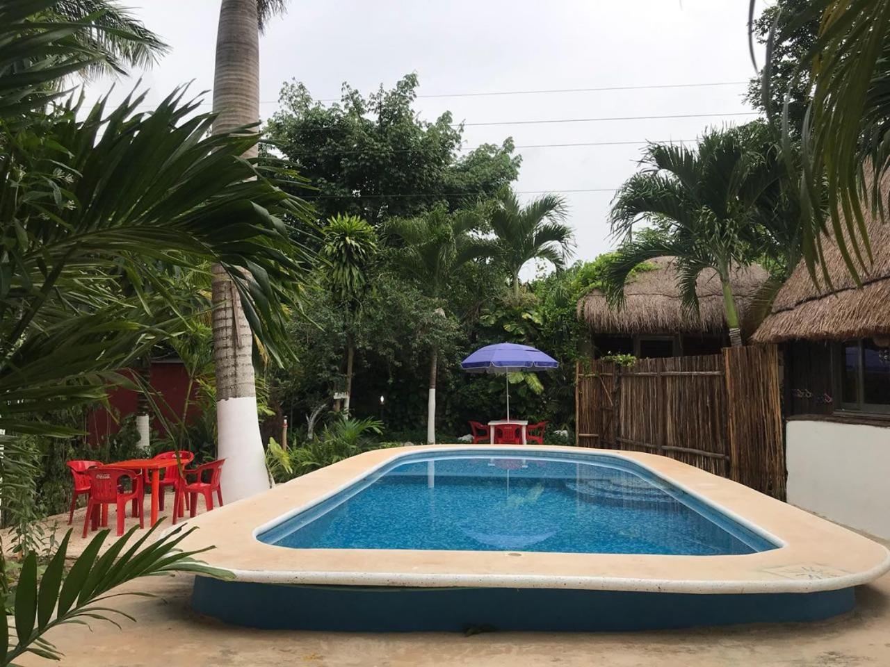 Cabanas La Alborada Villa Tulum Eksteriør bilde