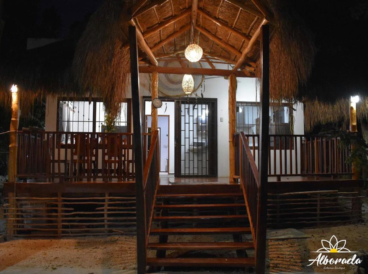 Cabanas La Alborada Villa Tulum Eksteriør bilde